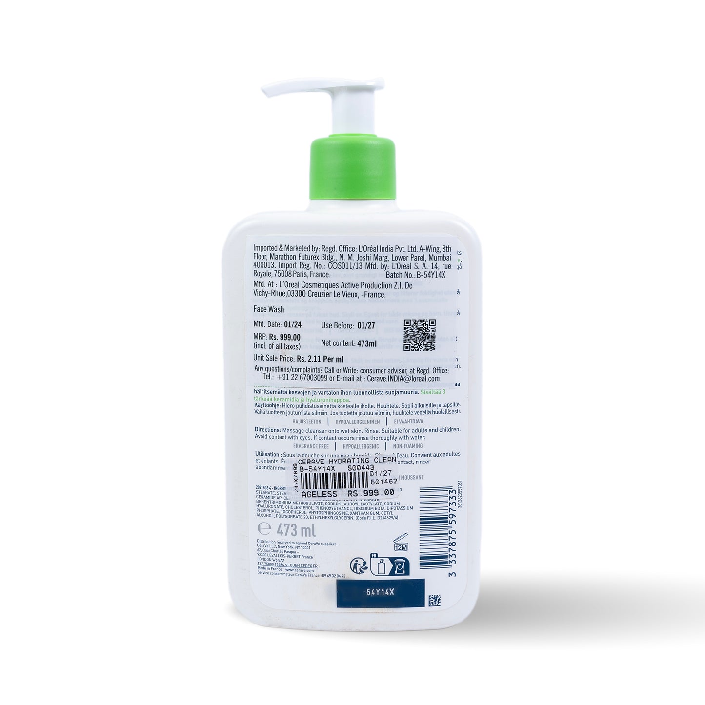 Cerave Hydrating Cleanser