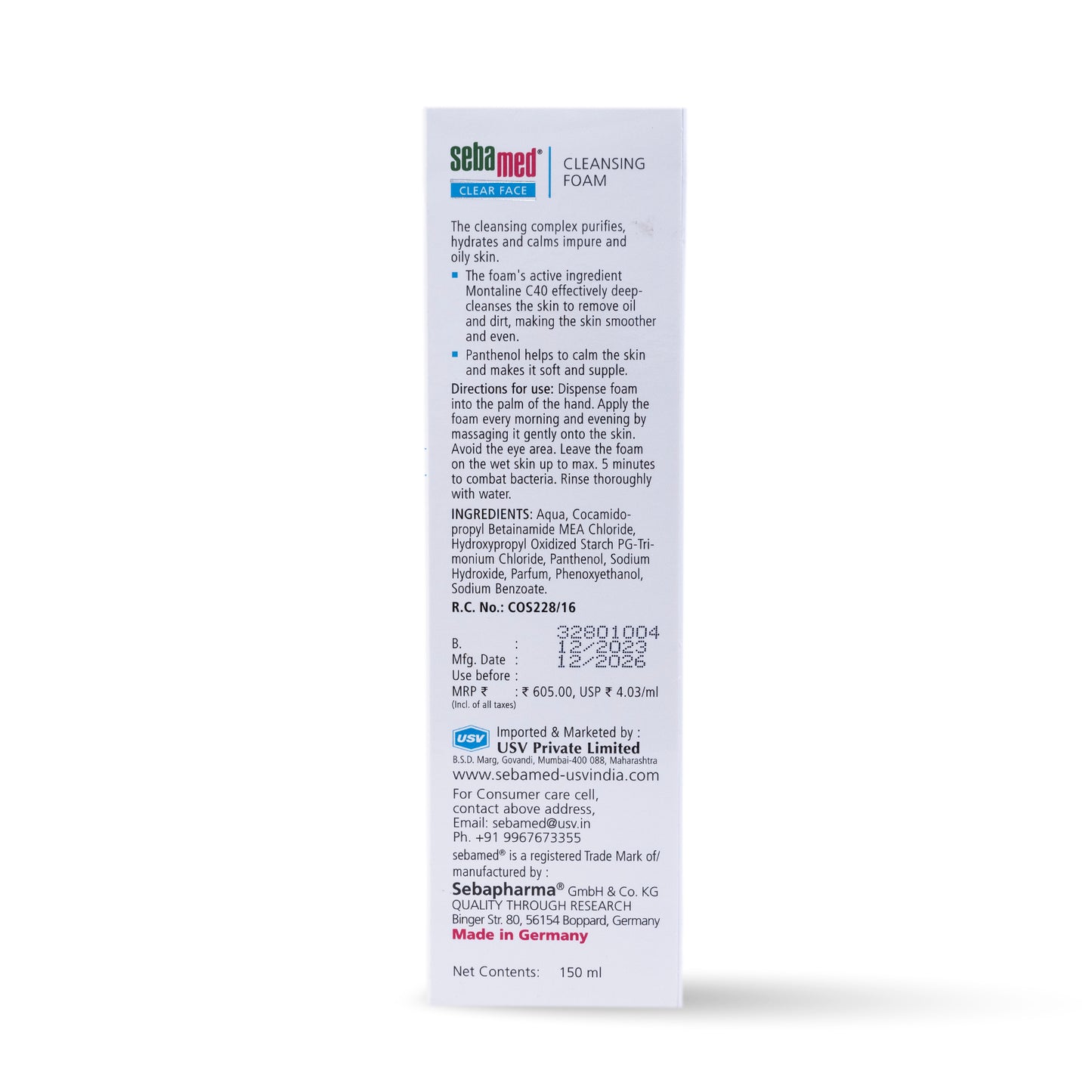 Sebamed Clear Face Cleansing Foam