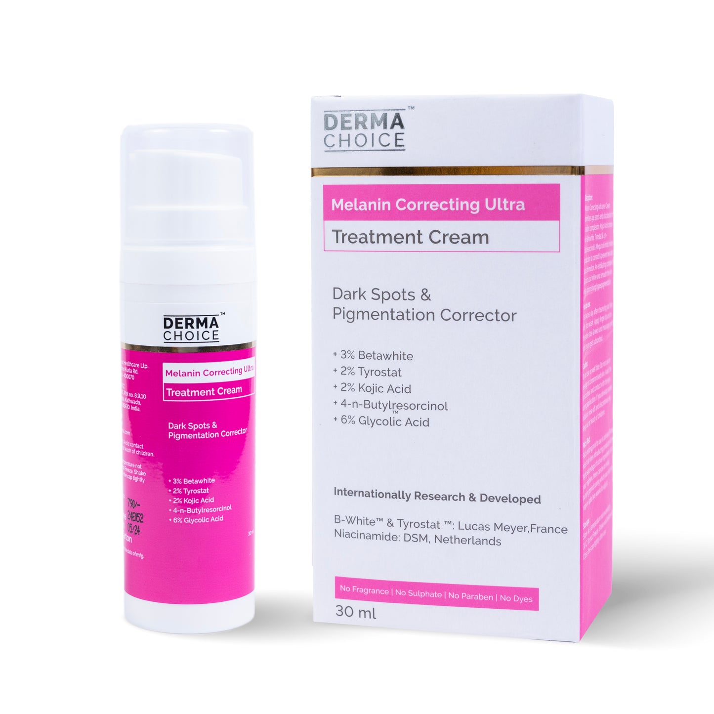 Derma Choice Melanin Correcting Ultra Treatment Cream