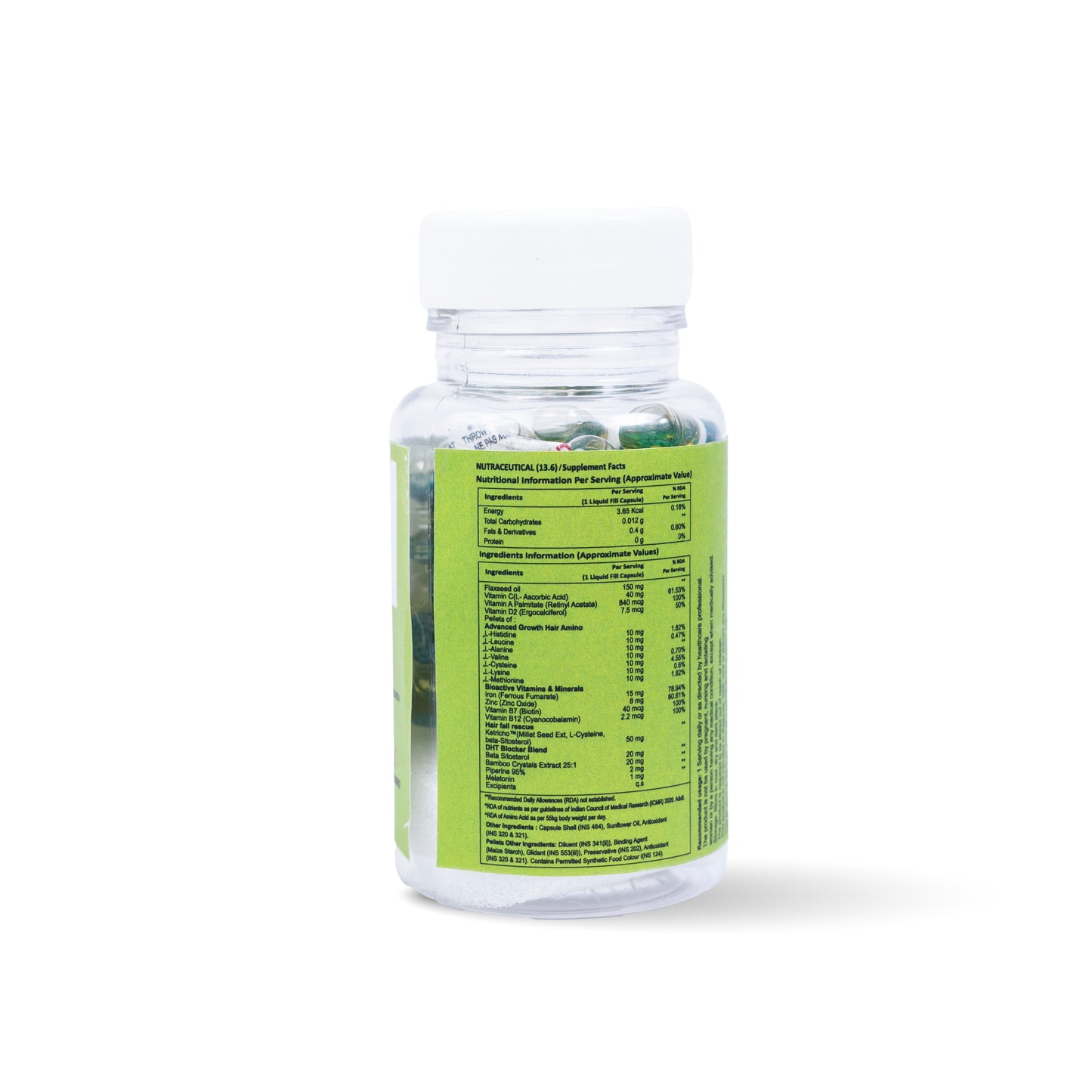 Hair Immune Liquid Fill Cap