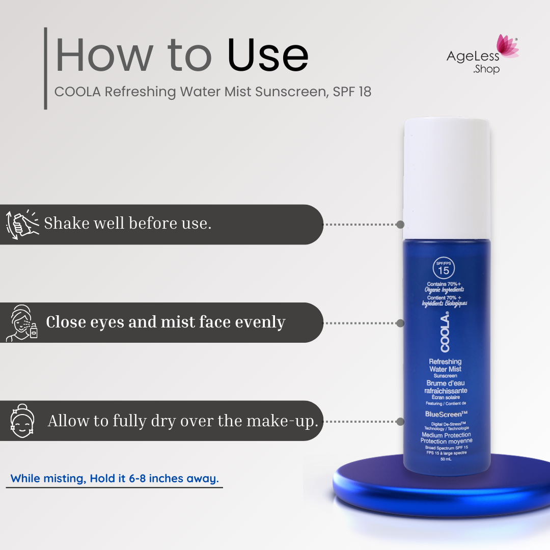 COOLA Refreshing Water Mist Sunscreen, SPF 15