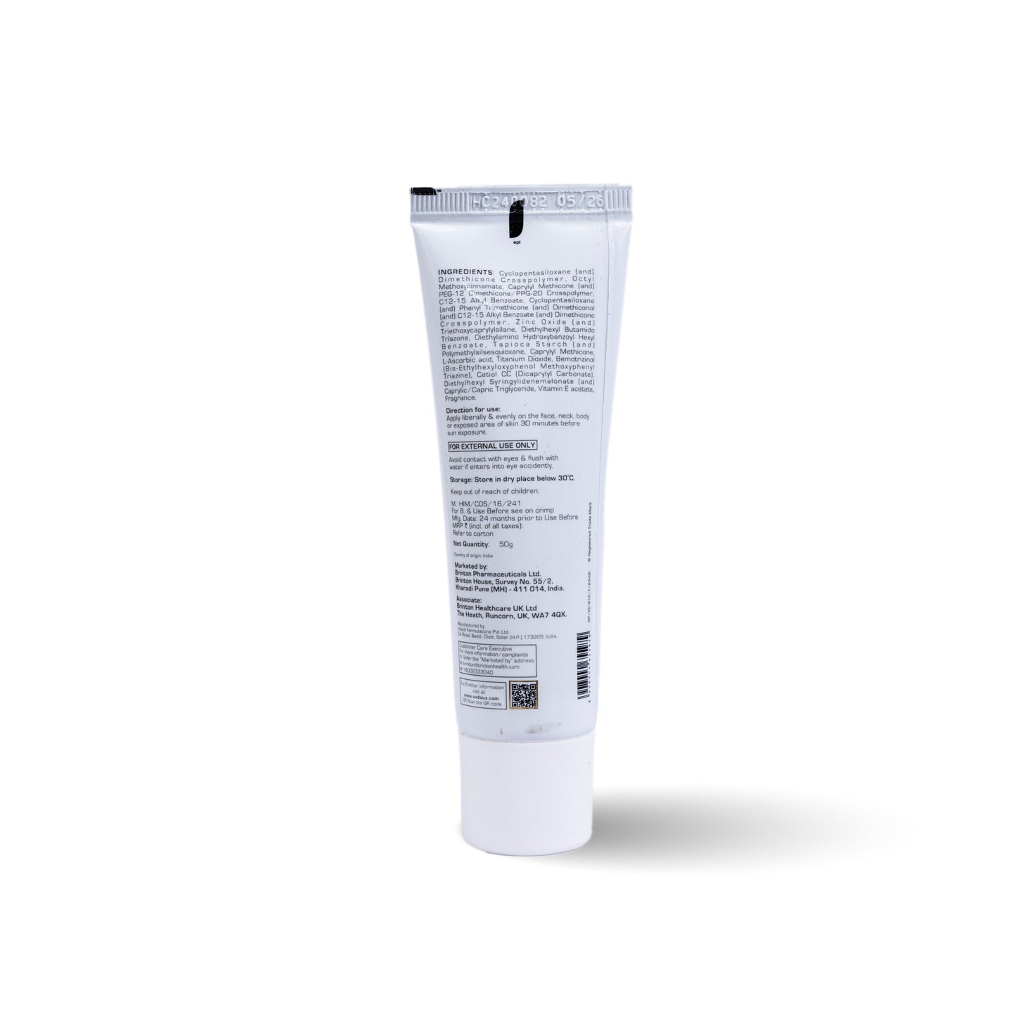 UV Doux Gold Silicone Sunscreen Gel