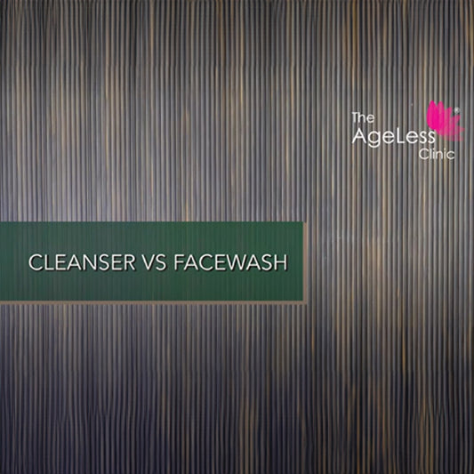 Cleanser vs Facewash