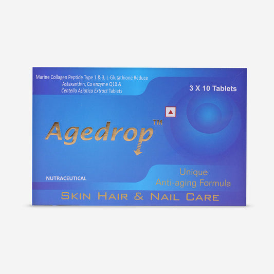 Agedrop Skin, Hair & Nail Care Tablet