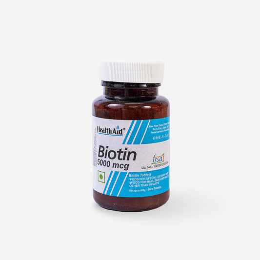 Health Aid BIOTIN 5000 Tablets