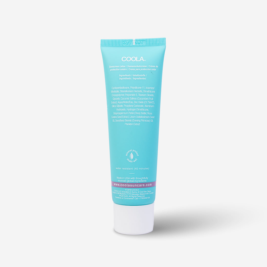 COOLA Mineral Face Sunscreen Cucumber Matte Finish, SPF30