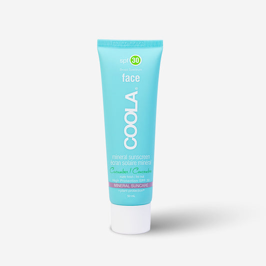 COOLA Mineral Face Sunscreen Cucumber Matte Finish, SPF30