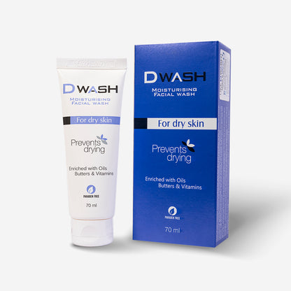 DWash Moisturising Facial Wash