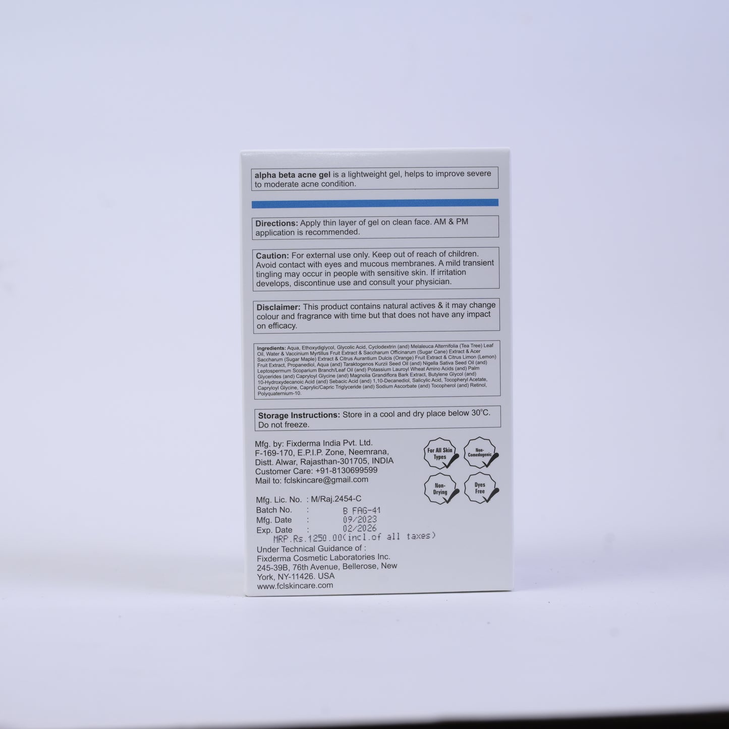 FCL Alpha Beta Acne Gel