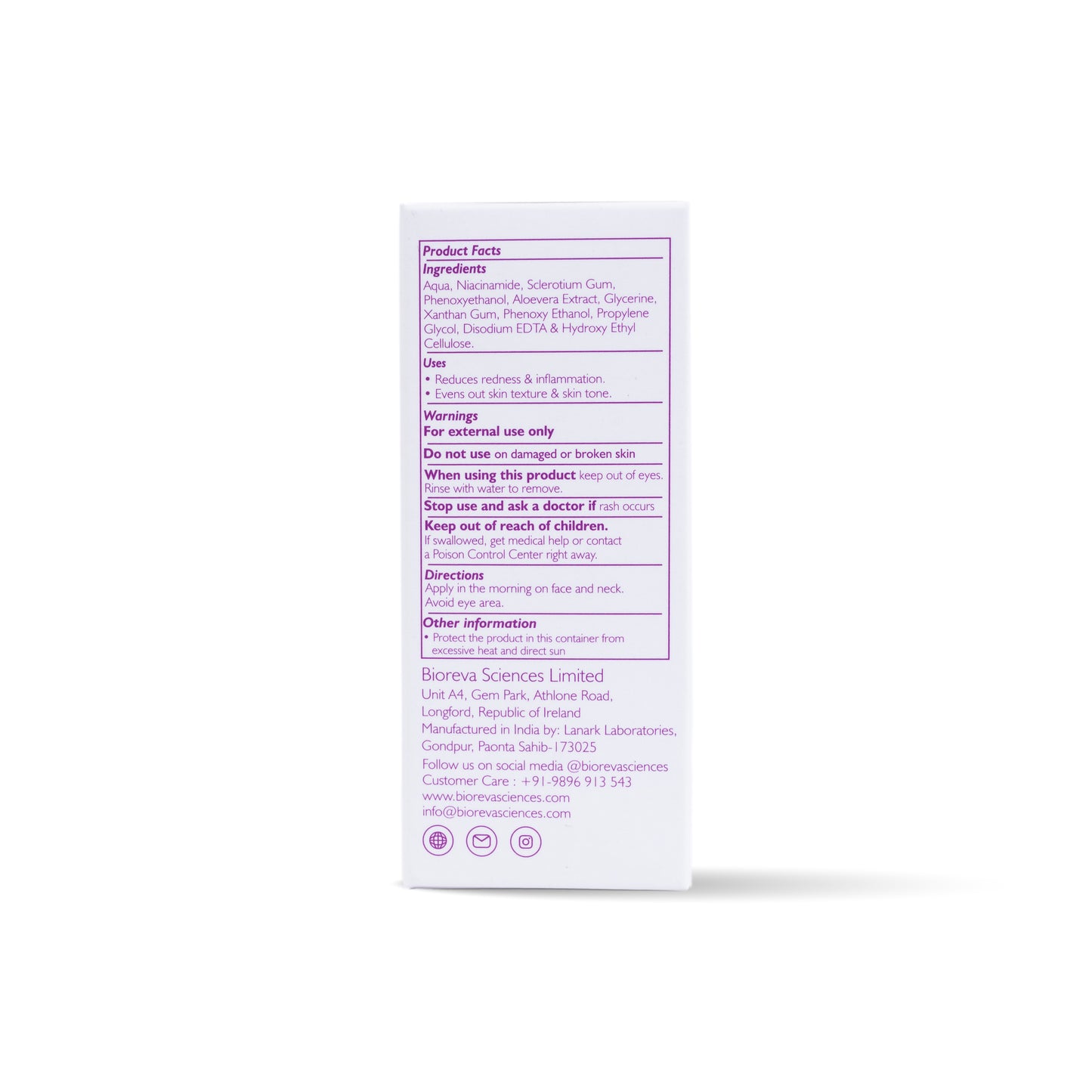 Bioreva Vitamin B3 Niacinamide 10% Serum