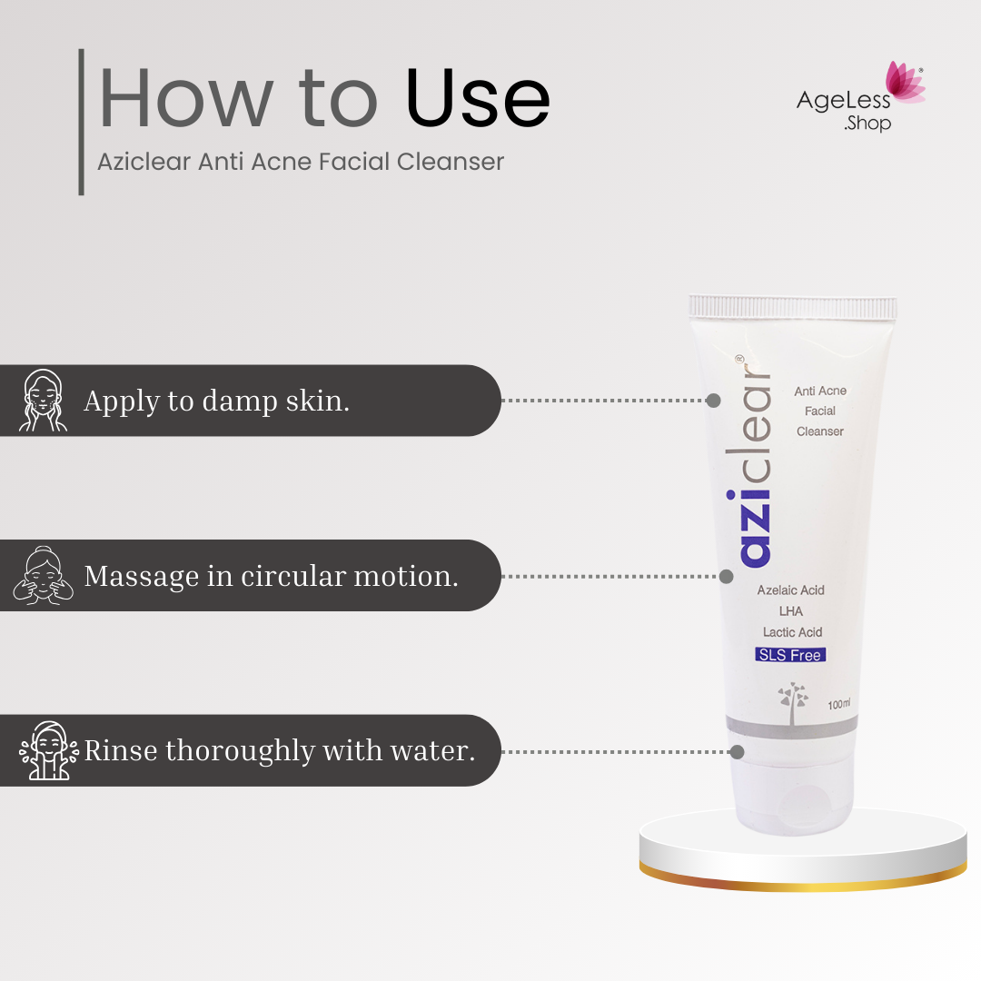 Aziclear Anti Acne Facial Cleanser