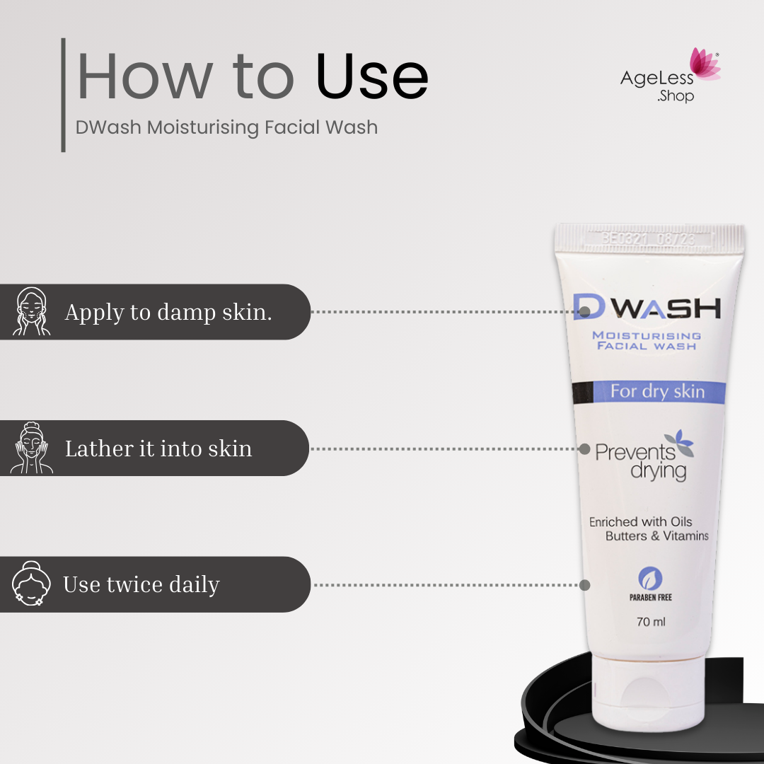 DWash Moisturising Facial Wash