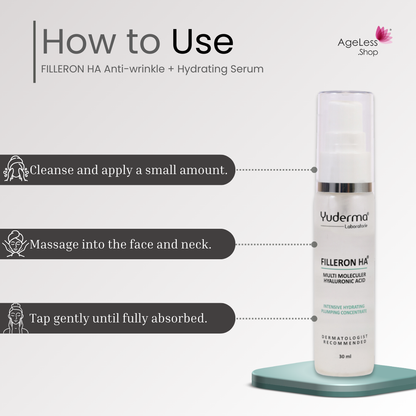 FILLERON HA Anti-wrinkle + Hydrating Serum