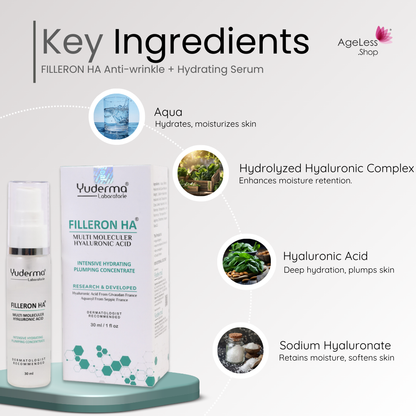 FILLERON HA Anti-wrinkle + Hydrating Serum