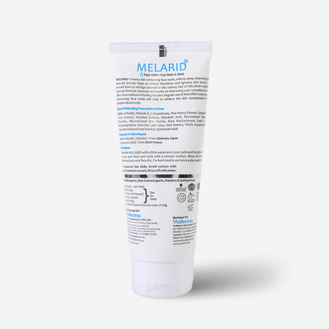 MELARID® Triple Action Face Wash