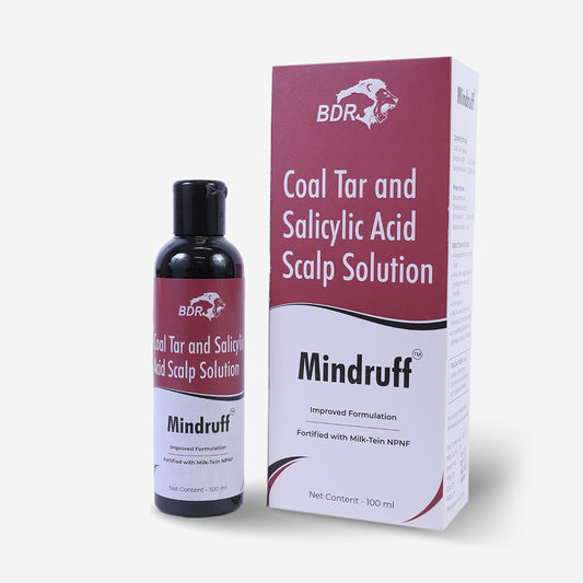 Mindruff Coaltar & Salicylic Acid Scalp Solution