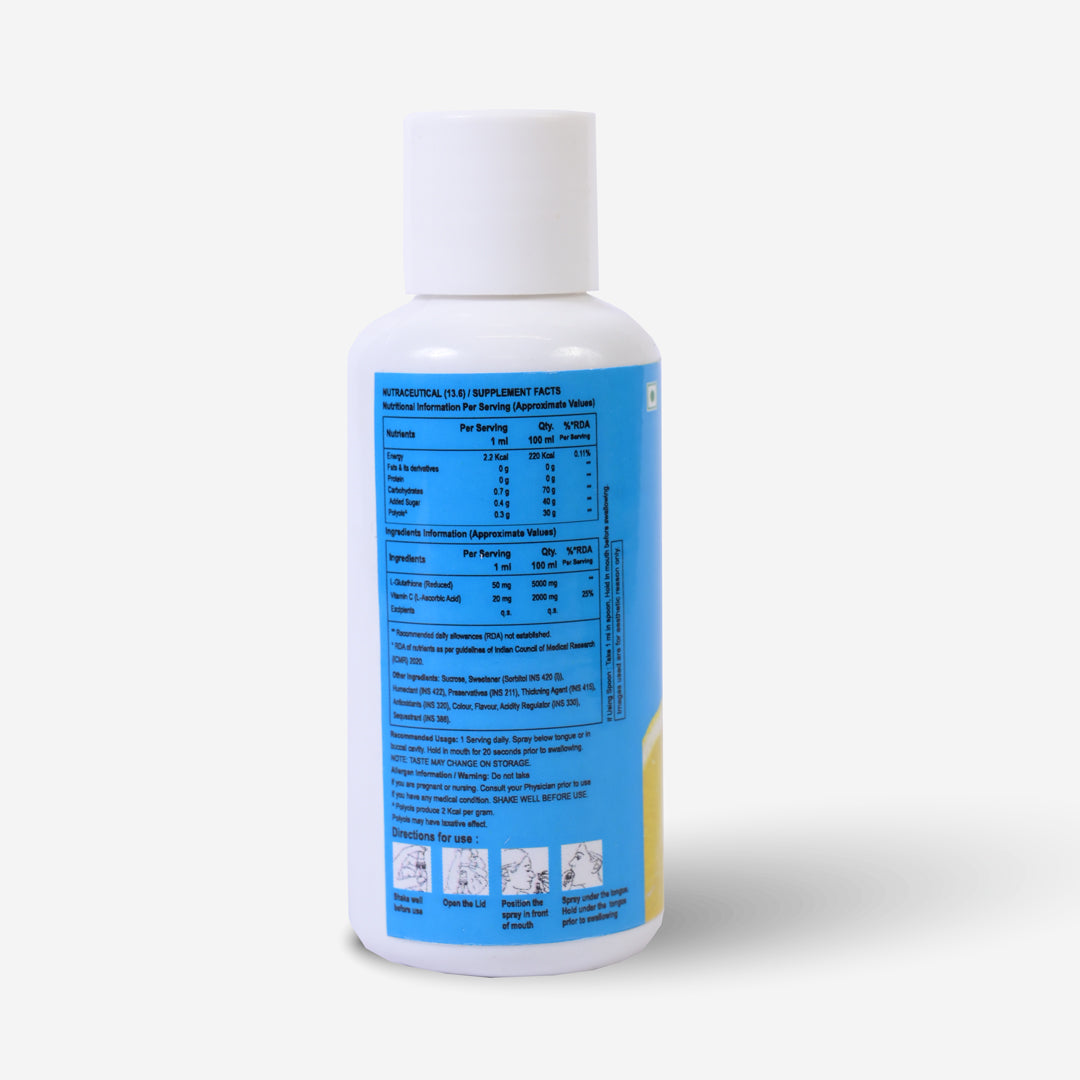 Cosmetox L-Glutathione and Vitamin C Spray – Ageless Retail Private Limited