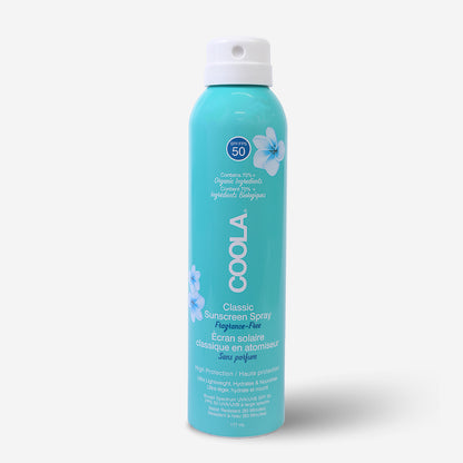 COOLA Classic Sunscreen Spray SPF 50 - Fragrance Free