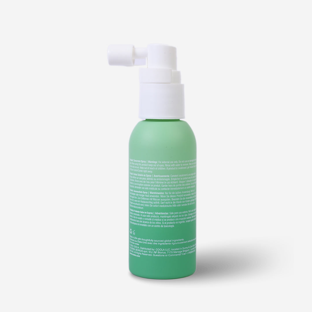 COOLA Scalp & Hair Mist Sunscreen Ocean Salt Sage, SPF 30