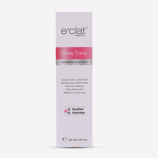 E'clat Glow Tonic Exfoliating Facial Toner