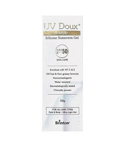 UV Doux Gold Silicone Sunscreen Gel