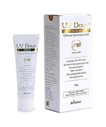 UV Doux Gold Silicone Sunscreen Gel