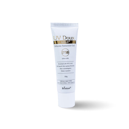 UV Doux Gold Silicone Sunscreen Gel